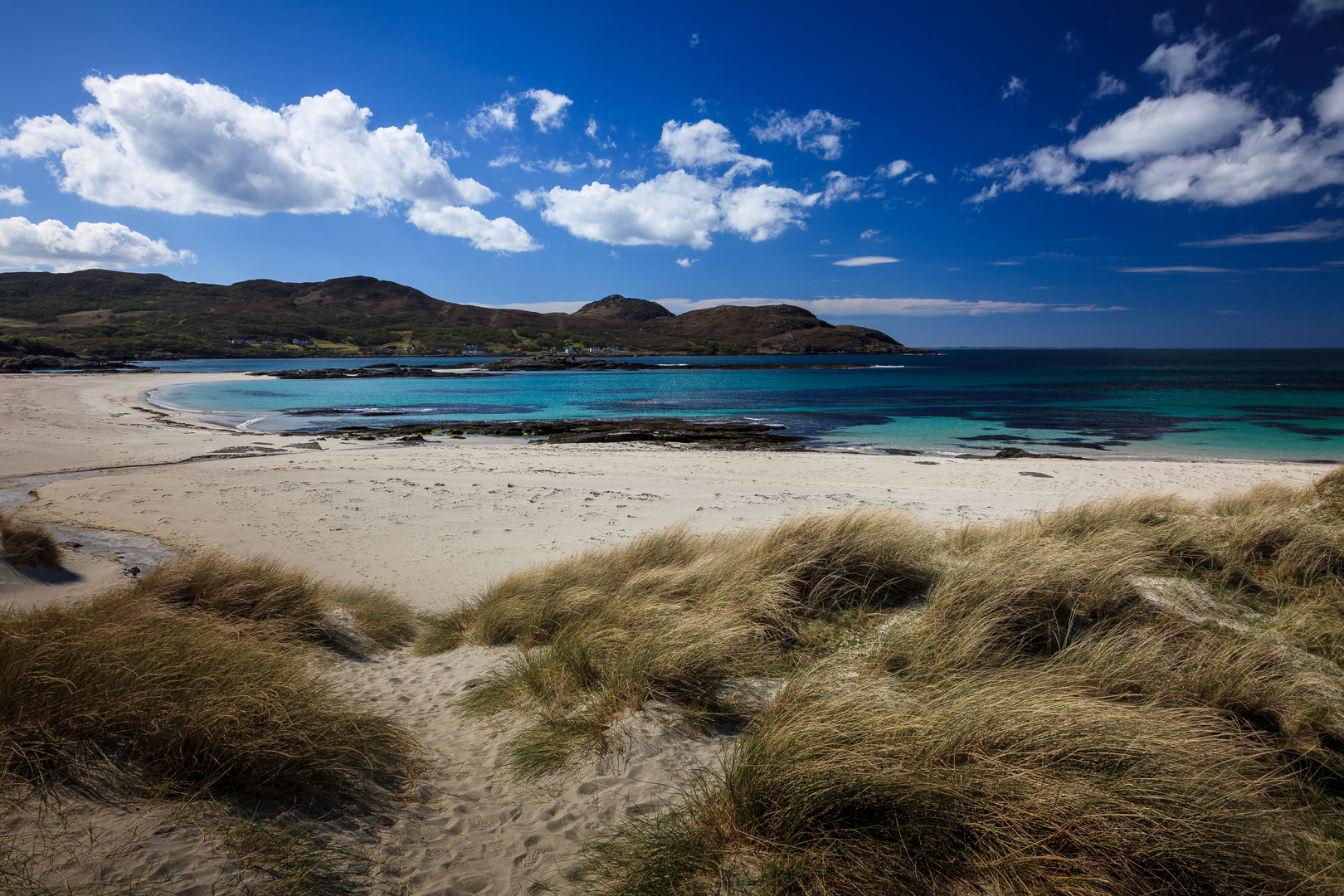 An image depicting the trail Portuairk to Sanna Point Walk and its surrounding area.