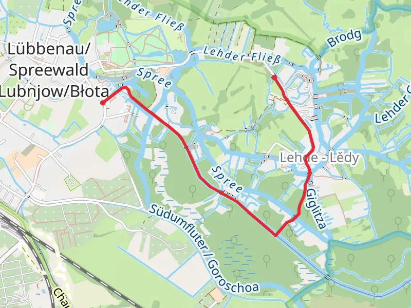 SpreeNav Kanal via Am Neuen Fließ