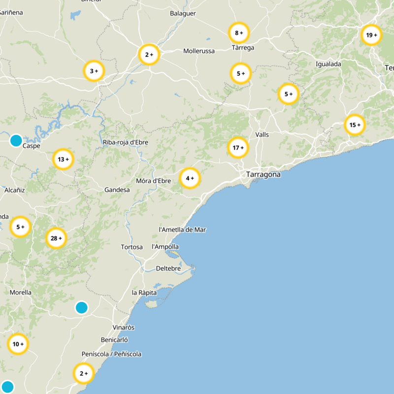 Vandellòs i l'Hospitalet de l'Infant Static Map