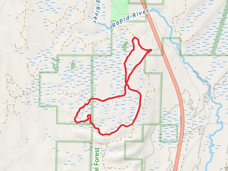 Rapid River Loop Walk