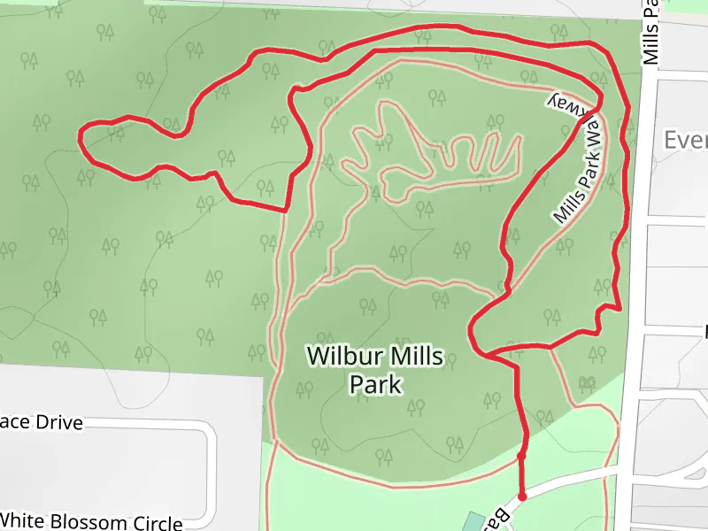 Wilbur Mills Park Loop - Long