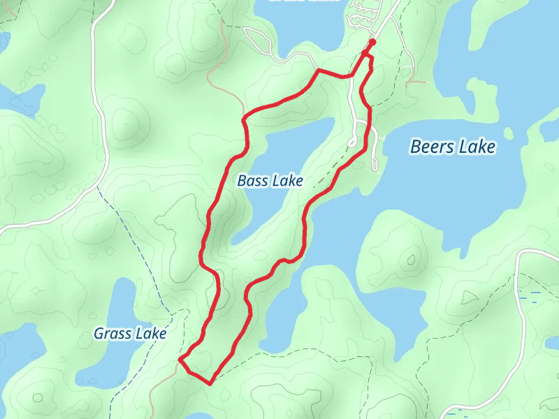 Bass Lake Maplewood State Park Loop