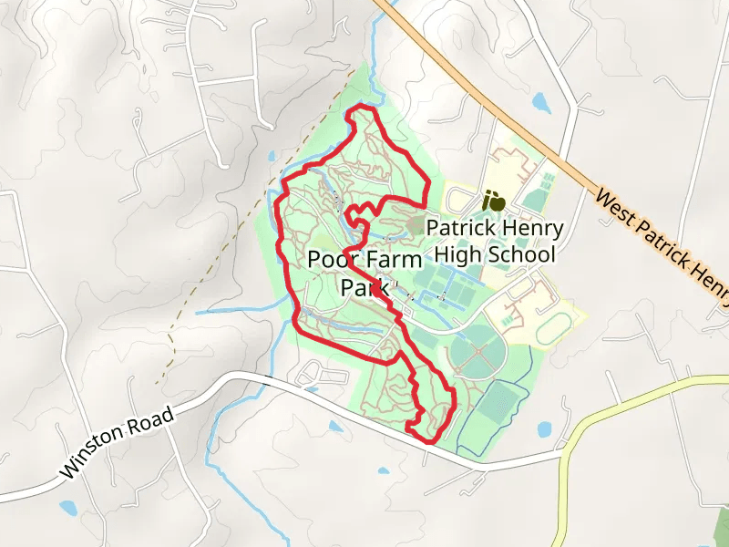 Fence Trail and Big Downhill Loop