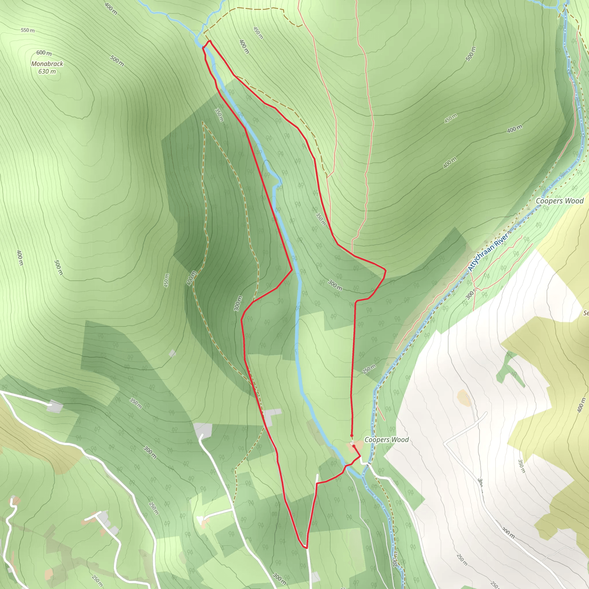 Ballyhoura - Glounreagh Loop mobile static map