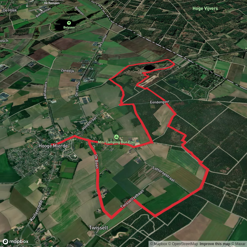 Zwartven via Grenslandpad