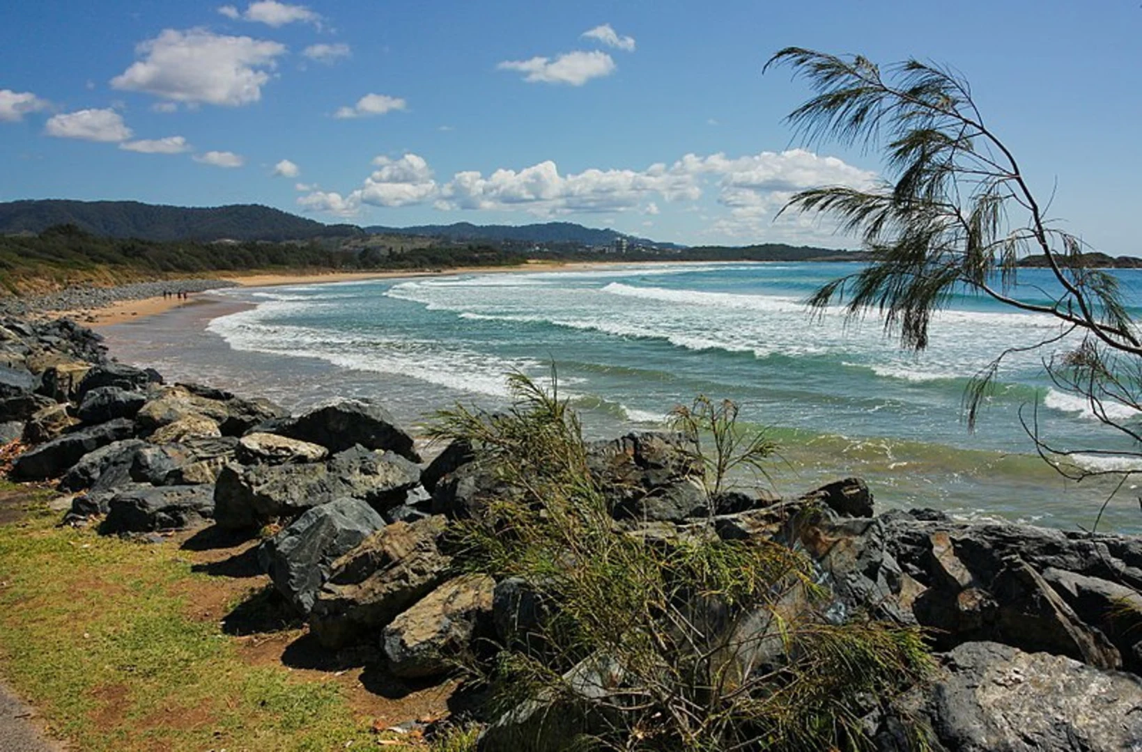 An image depicting the trail Coffs Harbour Jetty area Walk and its surrounding area.