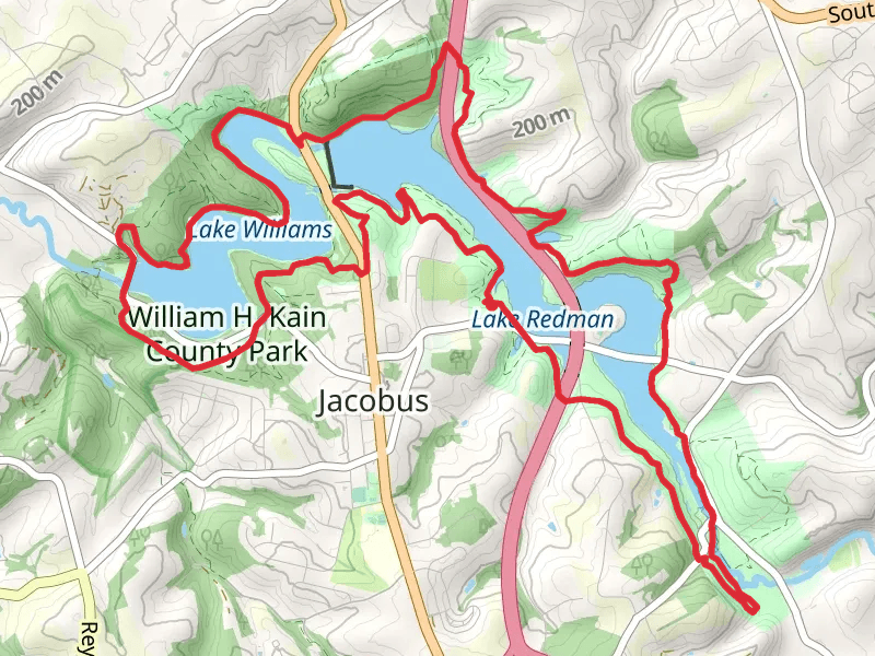 Lake Williams and Lake Redman Loop Trail