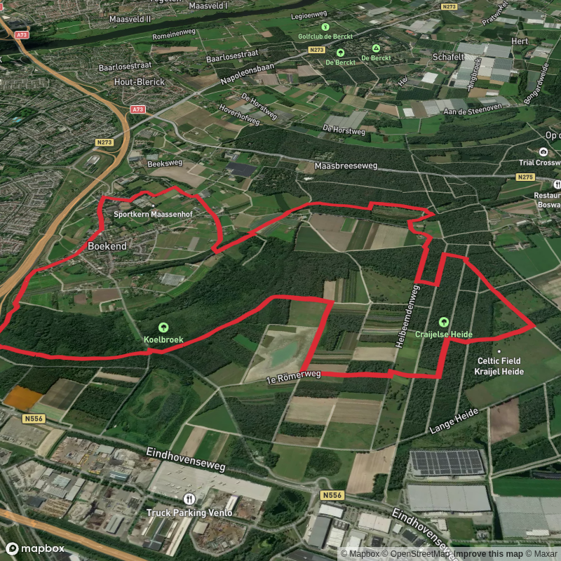 Koelbroek, Crayelheide and Voorde kockerse Loop