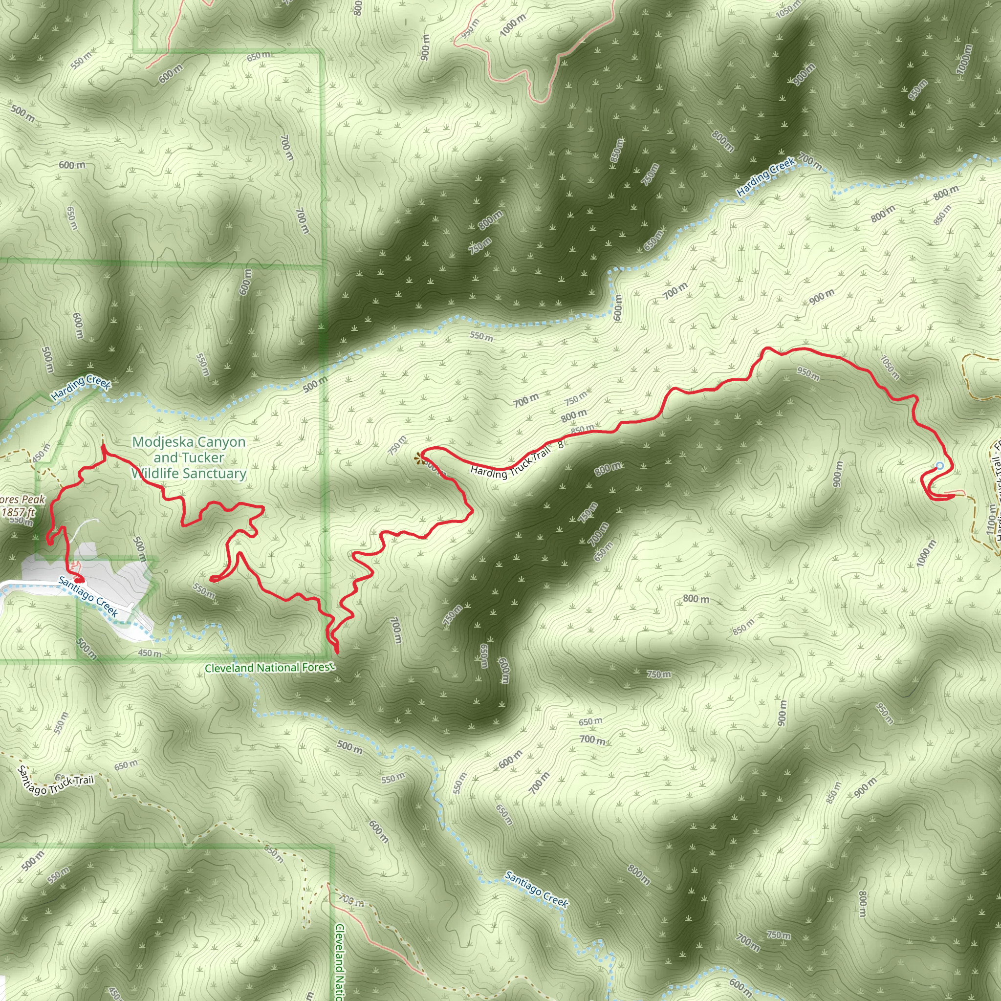 Laurel Spring via Harding Truck Trail | Orange County | California