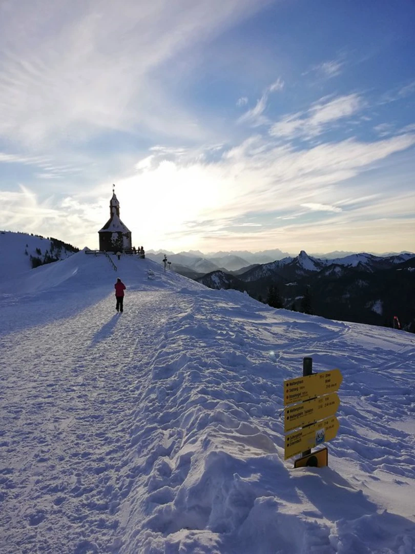 An image depicting the trail Wallberg Fernrohr Walk and its surrounding area.