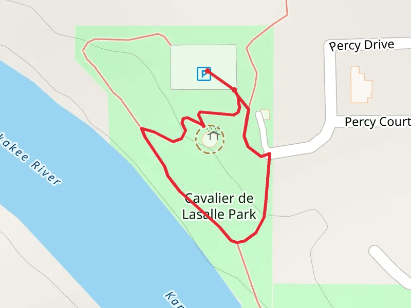 Cavalier de Lasalle Park Loop