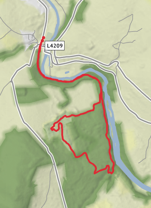 County Kilkenny Hiking mobile static map