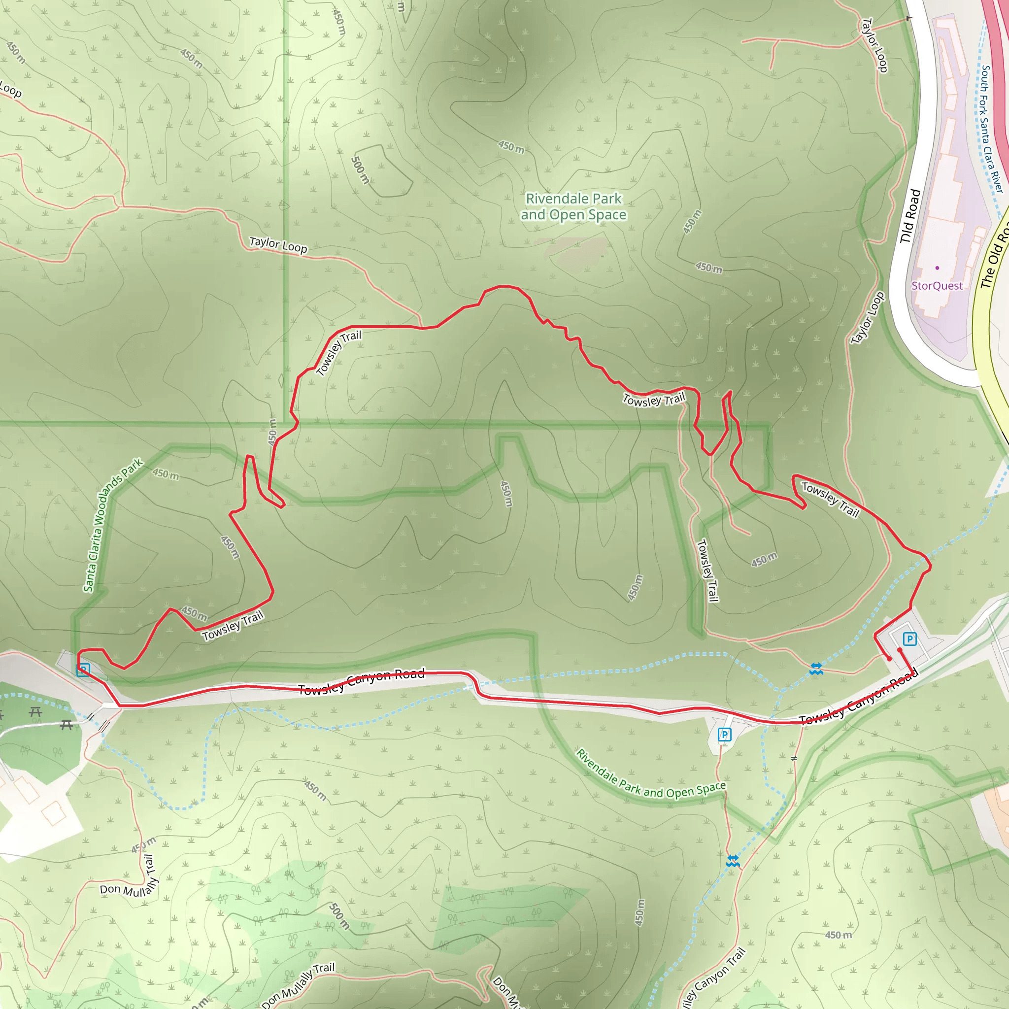 Elder Loop mobile static map