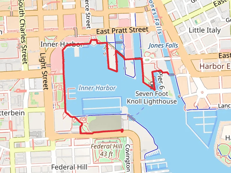 Baltimore Waterfront Promenade - Inner Harbor