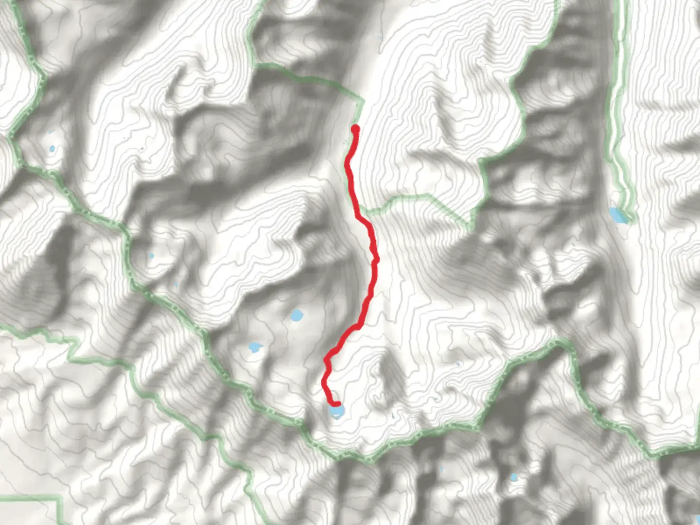An image depicting the trail Lake Ann via Continental Divide Trail and its surrounding area.