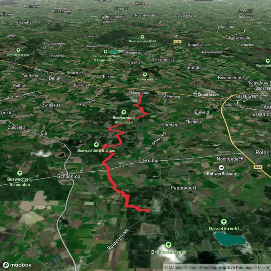 An image depicting the trail 1317-roots-natuurpad-etappe-07 and its surrounding area.