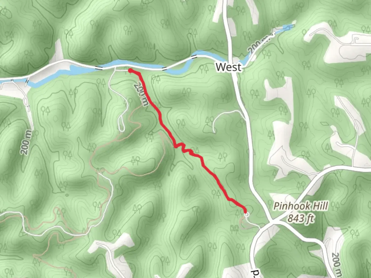 An image depicting the trail Sedge Hill Trail and its surrounding area.