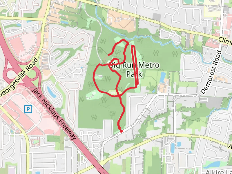 Big Run Metro Park Loop