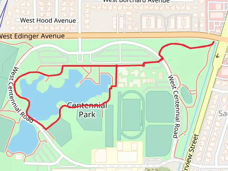 Centennial Park Loop
