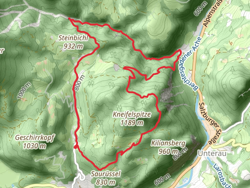 Theresienklause and Almbachklamm Loop