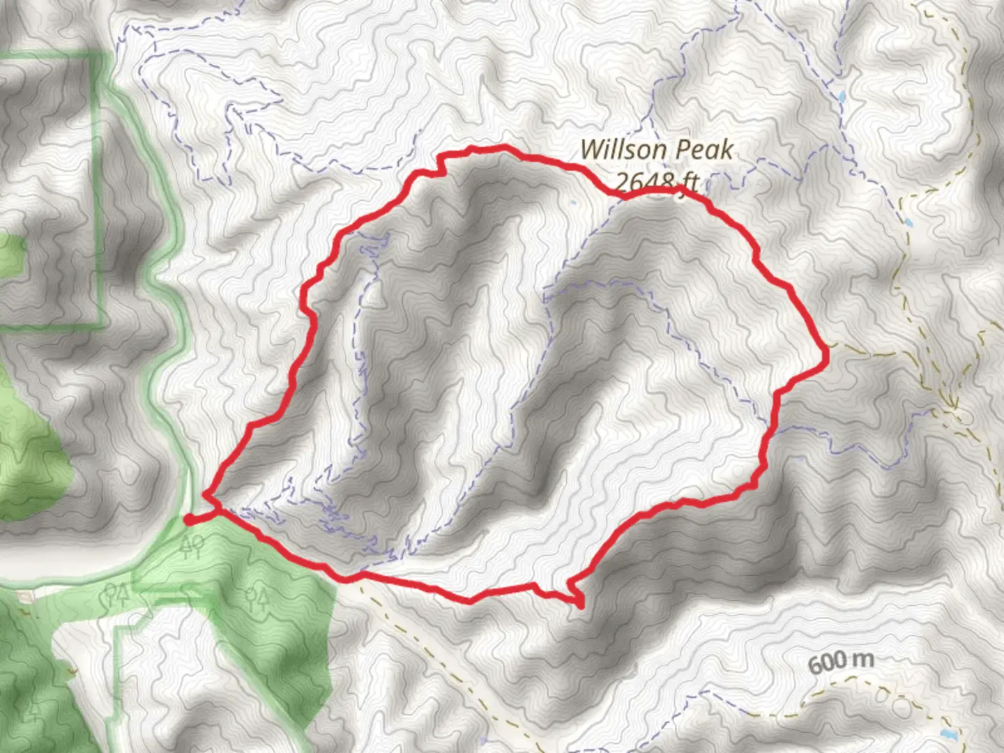 An image depicting the trail Lyman Willson Ridge and Steer Ridge Loop Trail and its surrounding area.