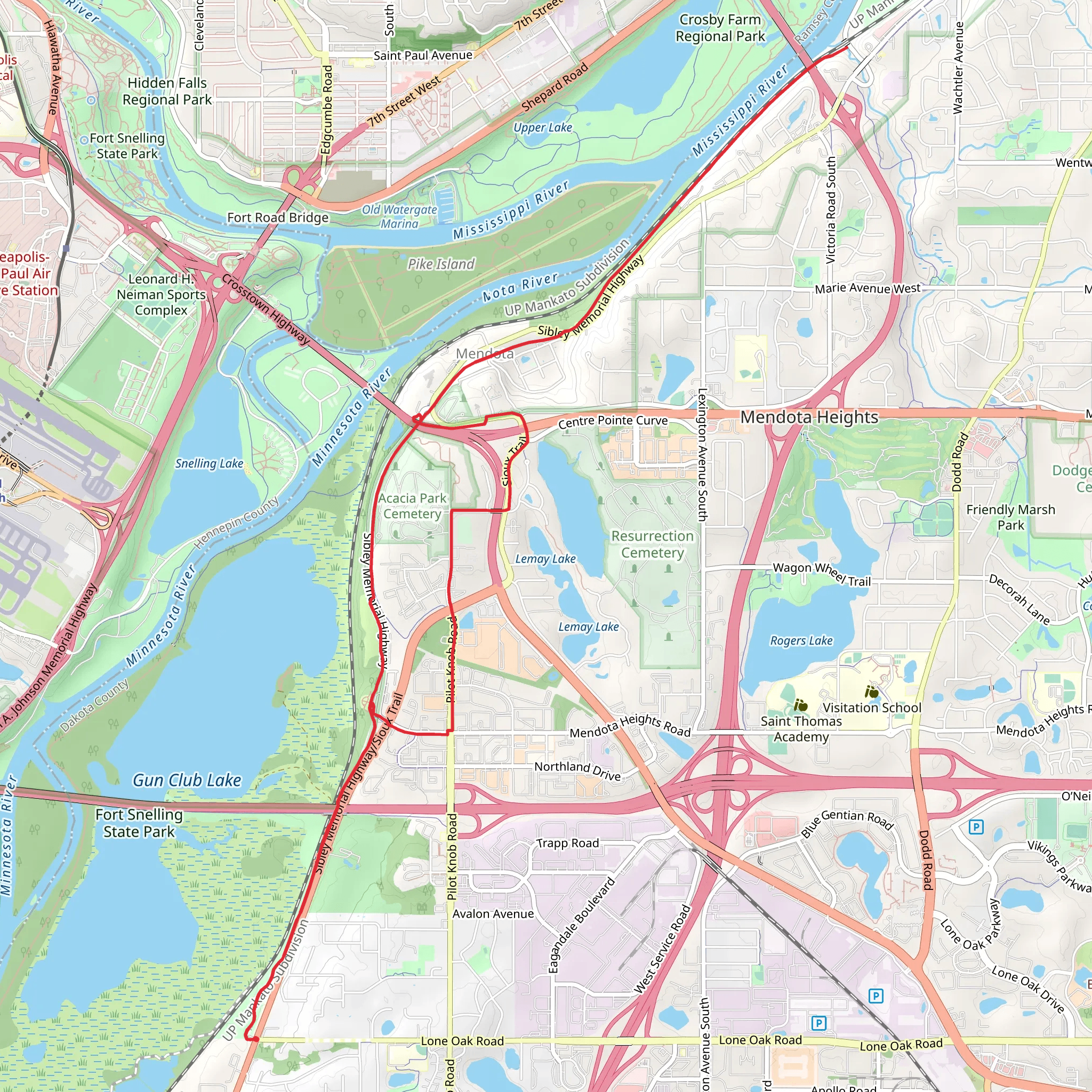 Big Rivers Regional and Sioux Loop Trail | Dakota County | Minnesota