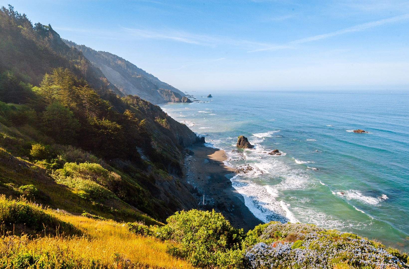 An image depicting the trail DeMartin Campground - California Coastal Trail and its surrounding area.
