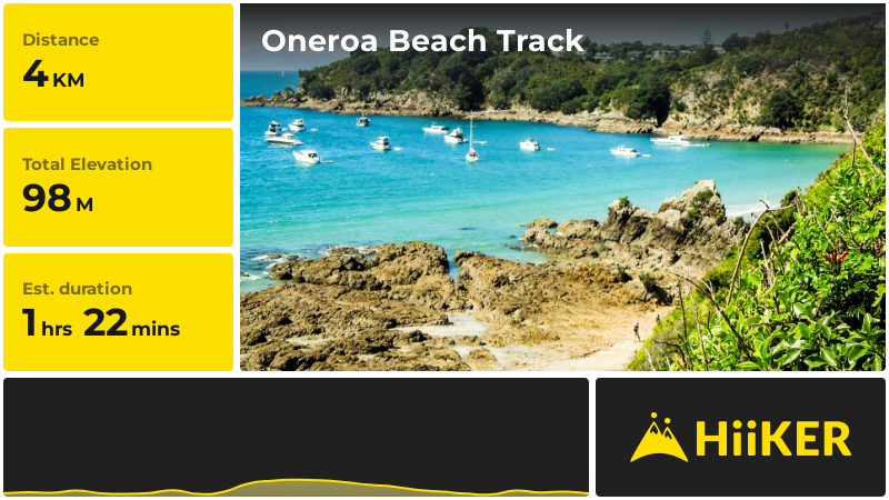 Oneroa Beach Track | Auckland | New Zealand