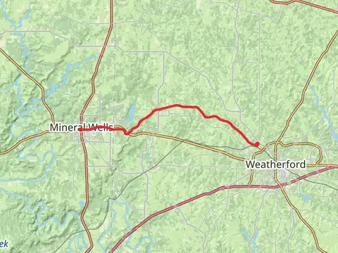 Lake Mineral Wells State Trailway