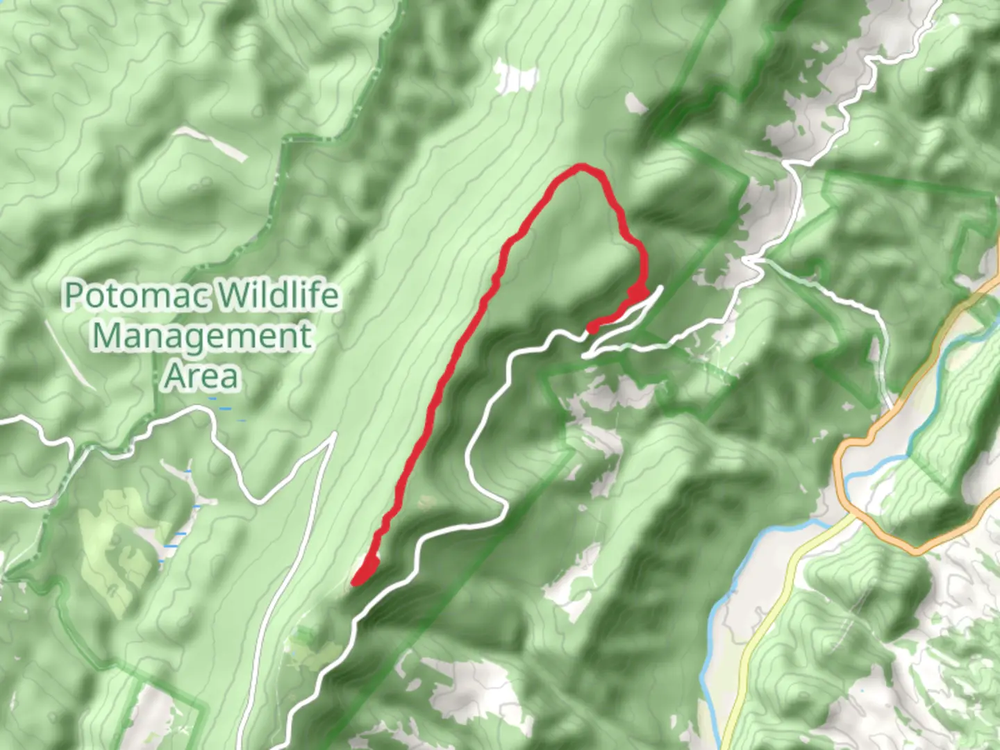 An image depicting the trail Spruce Knob via Huckleberry Trail and its surrounding area.