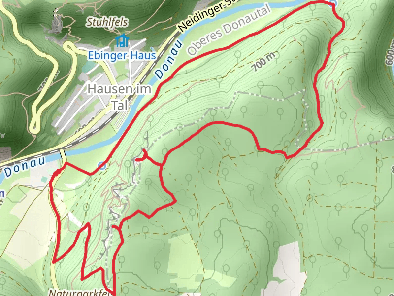 St Anna Fels, Ruine Wagenburg and Schlossfelsen via Rote Gabel Burg Wildenstein