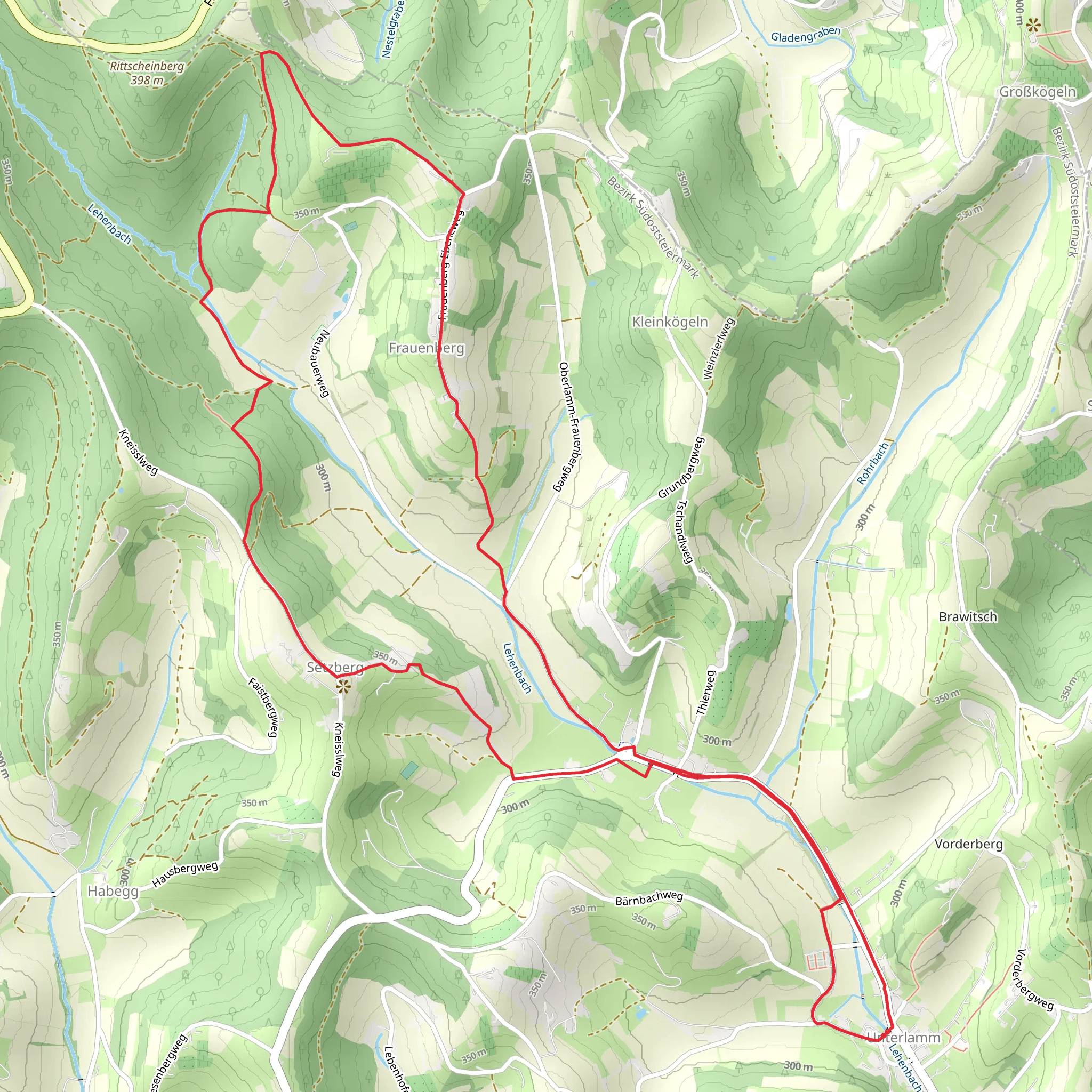 ERLebenspfad Oberlamm mobile static map
