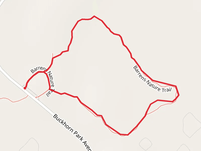 Barrens Nature Loop Trail
