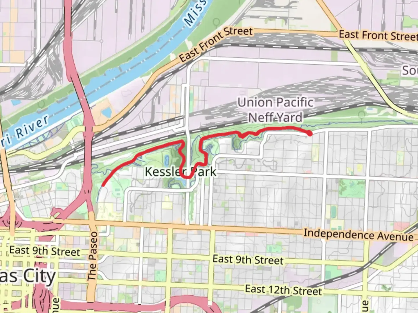 An image depicting the trail Cliff Drive and its surrounding area.