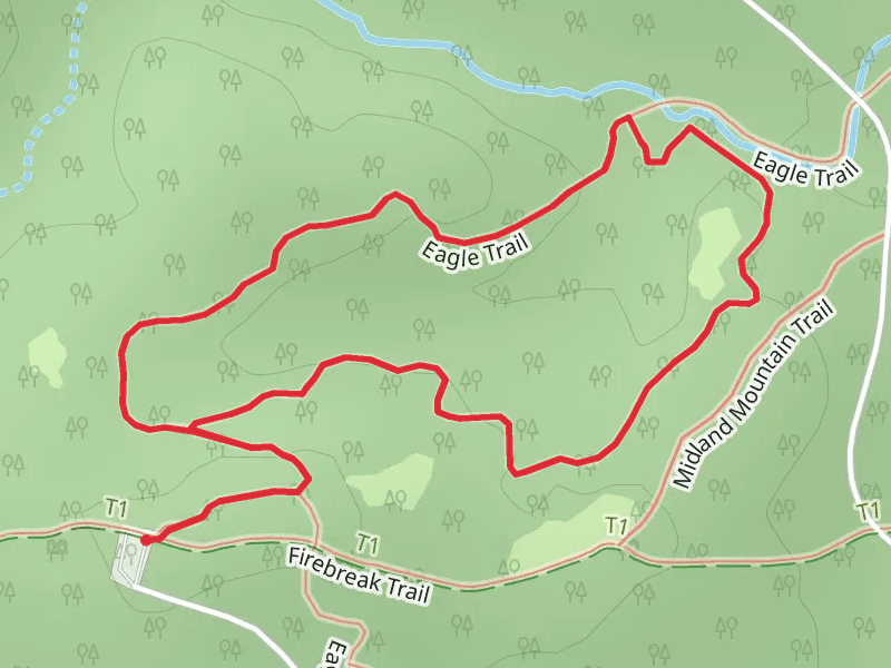 Harbison State Forest - Eagle Loop Trail