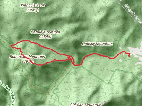 Robertson Mountain via Corbin Hollow Trail