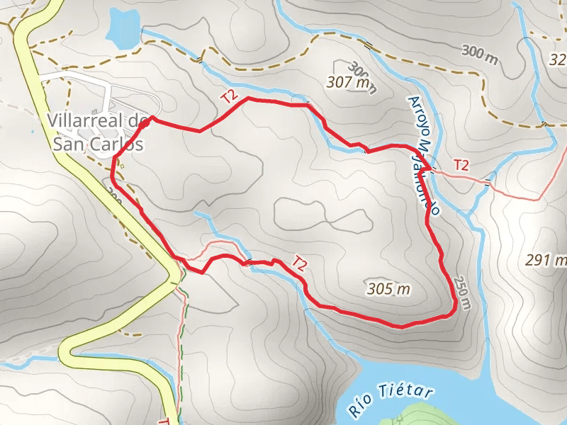 Ruta Amarilla - Mirador de la Tajadilla