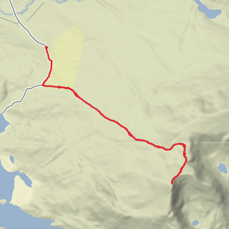 A map preview of the recording Mweelrea/Sheeffry/Erriff Complex SAC - jul 12.