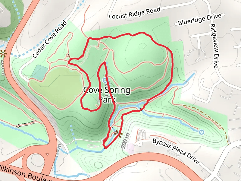 Upland, Holly and Osage Loop
