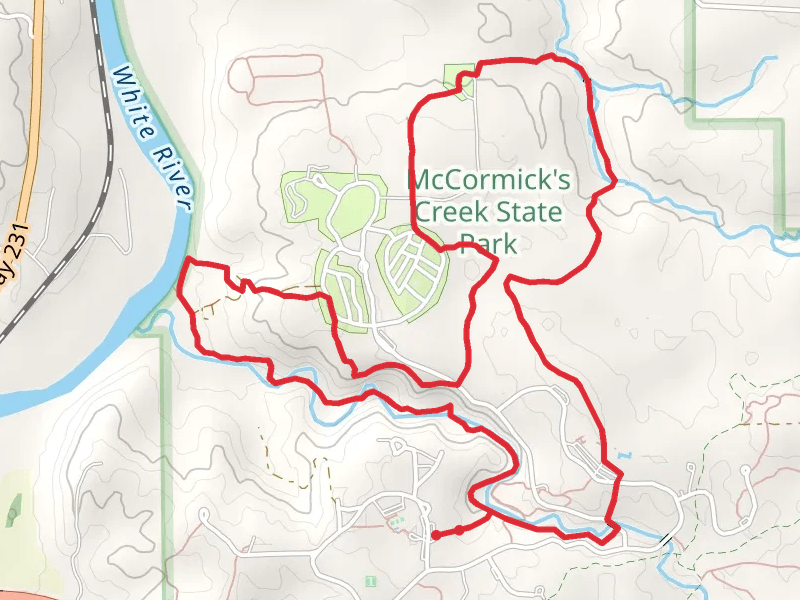Trail 7, Trail 8 and trail 10 Loop
