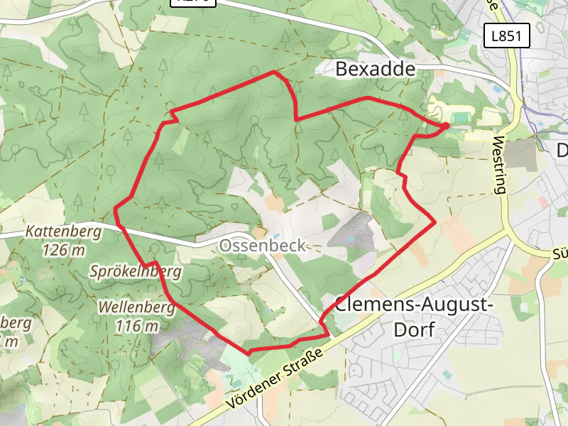 Wanderweg D and H