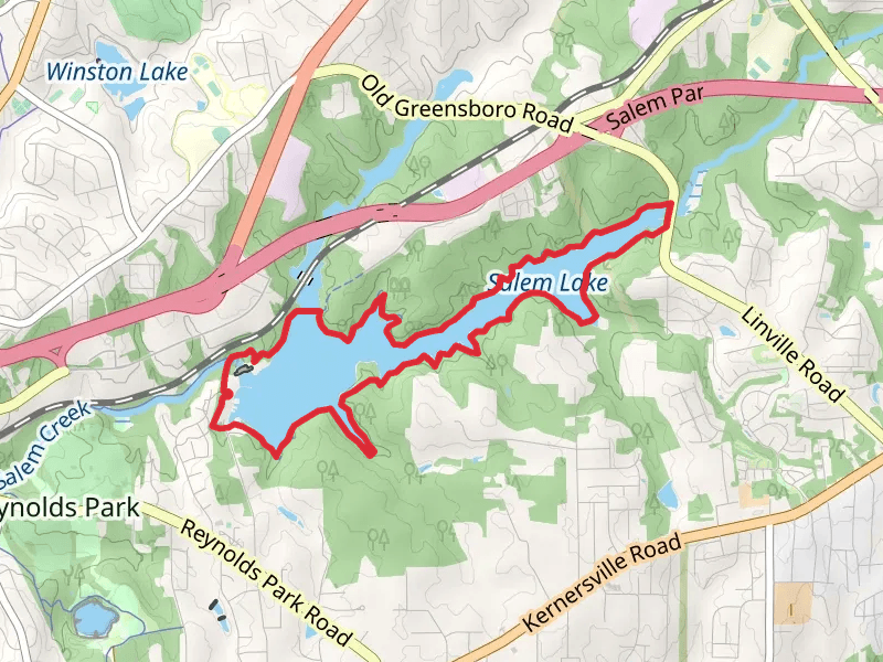 Salem Lake Loop