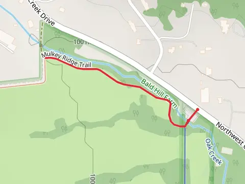 Mulkey Ridge Trail via Oak Creek