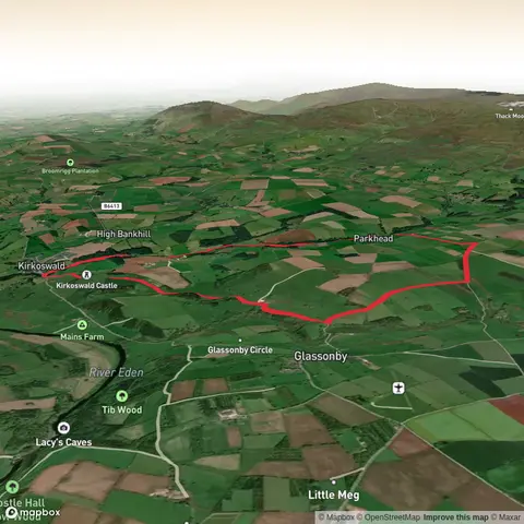 Kirkoswald Castle circular