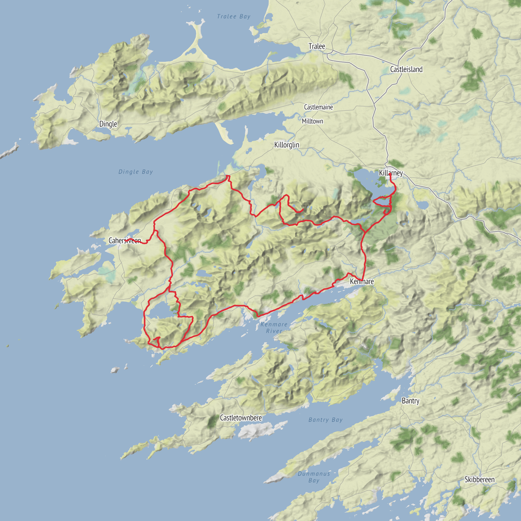 Kerry Way mobile static map