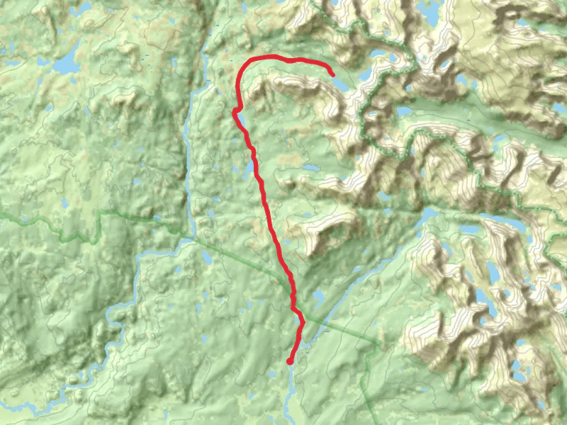 CDT and Hailey Pass trail