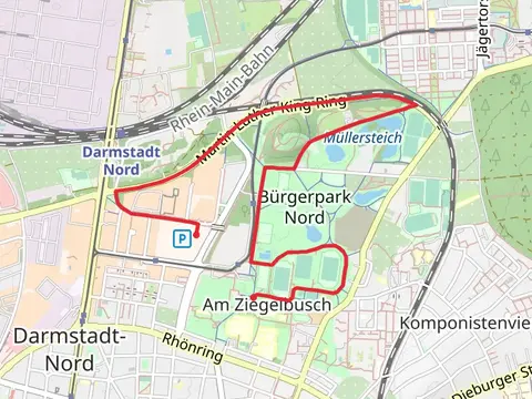 Müllersteich Walk