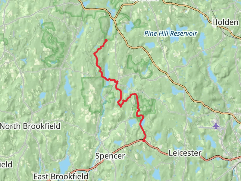 Treasue Valley to Spencer Trail
