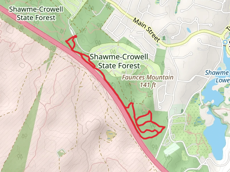 Shawme-Crowell State Forest Loop