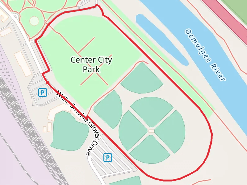 Center City Park Loop